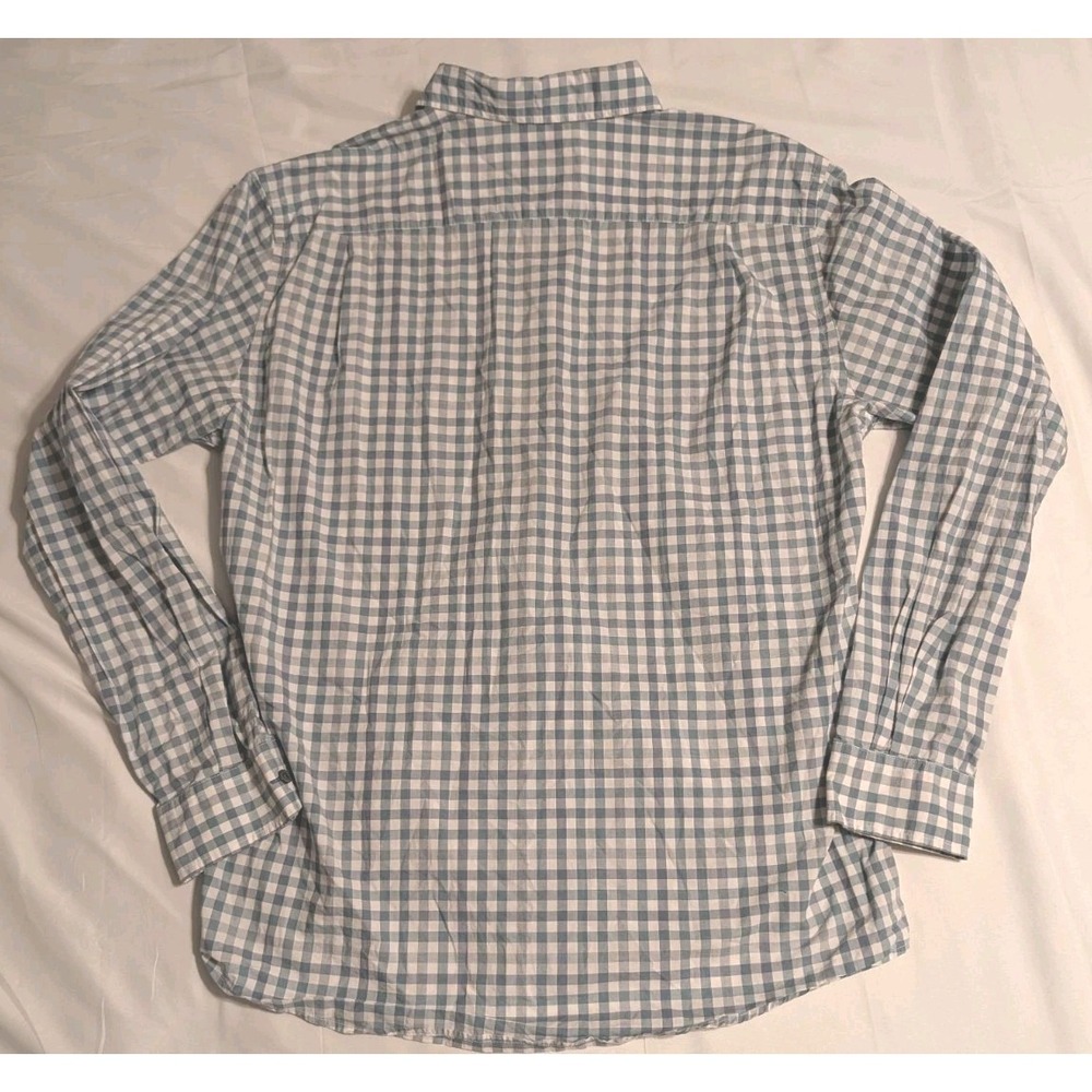 Rodd And Gunn Men's Green &‎ Blue Checkered Print Oxford Shirt - Size Large - Picture 6 of 6